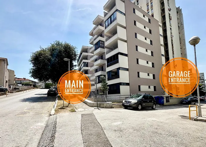 S'akvarel 1 - Private Garage Appartement *